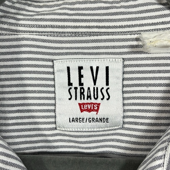 Vintage Levi cotton button down shirt - Picture 3 of 9